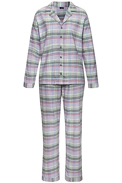 Vivance Dreams Pyjama, (2 tlg.), aus kuschelig weichem Flanell günstig online kaufen