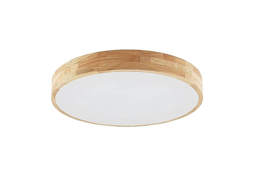 Lindby Deckenleuchten Tanju, Holz IP20, 5 x 15 W LED günstig online kaufen