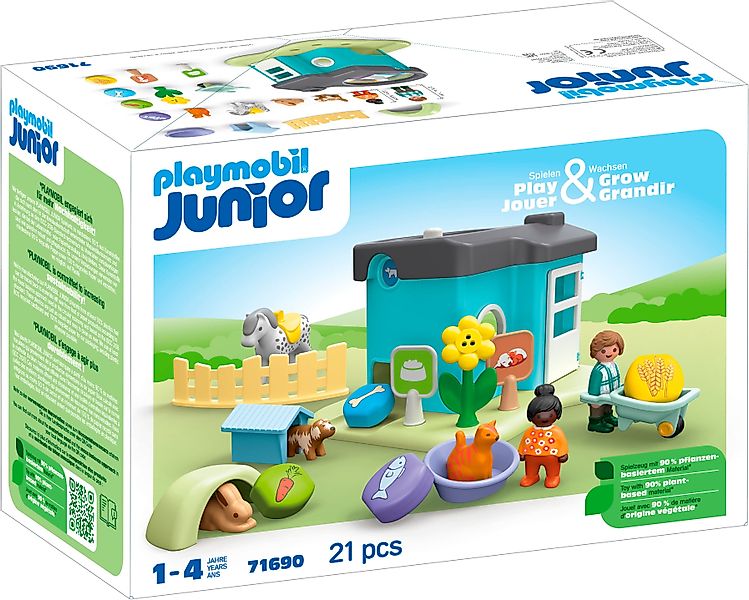 Playmobil® Tierpension mit Futterspender (71690), JUNIOR günstig online kaufen