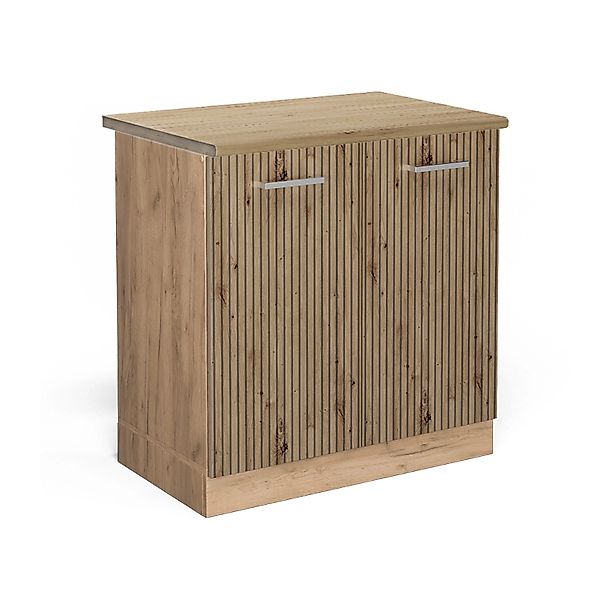 Vicco Spülenunterschrank R-Line, Artisan-Eiche/Goldkraft Eiche, 80 günstig online kaufen