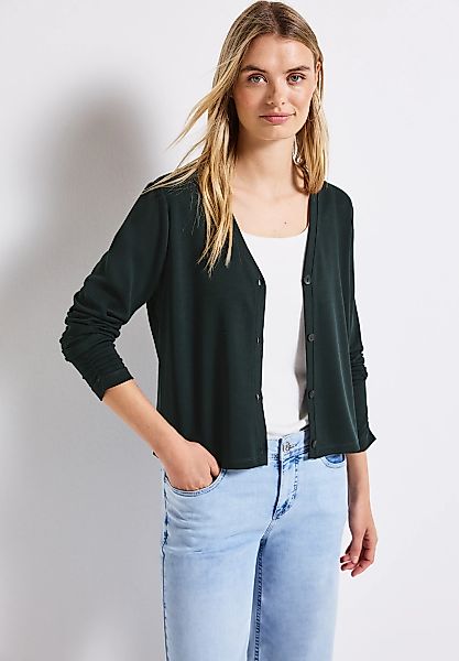 STREET ONE Shirtjacke, im Silk-Look günstig online kaufen