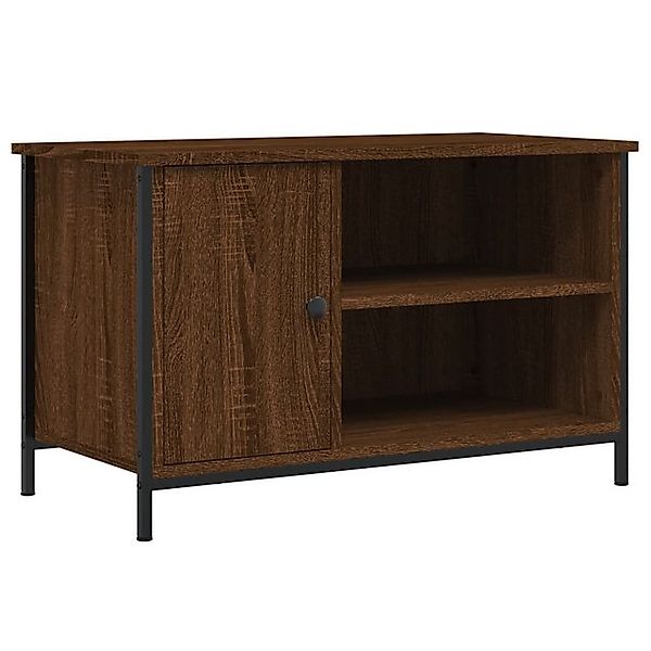 vidaXL TV-Schrank TV-Schrank Braun Eichen-Optik 80x40x50 cm Holzwerkstoff ( günstig online kaufen