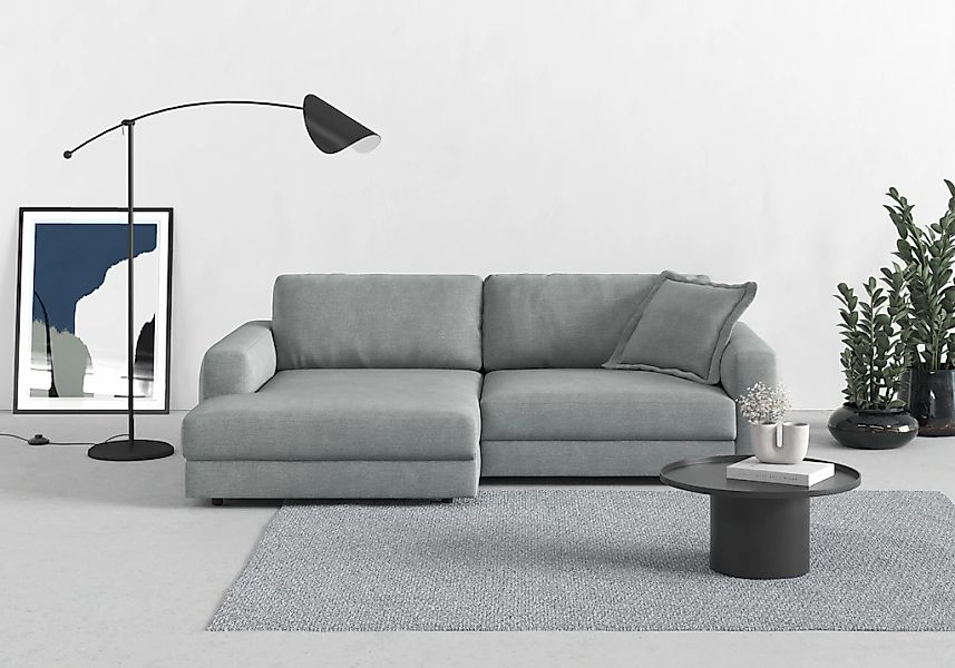 TRENDMANUFAKTUR Ecksofa "Bourbon Mega Ecke mit tollem Sitzkomfort, Breite 2 günstig online kaufen