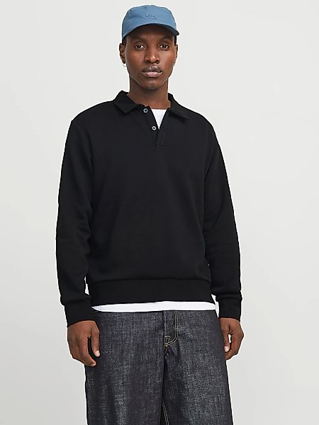 Jack & Jones Sweatshirt "JJEBRADLEY SWEAT POLO NOOS" günstig online kaufen