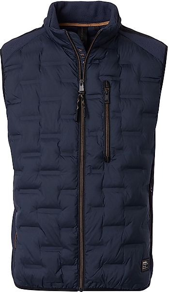 Casa Moda Bodywarmer Squaredpuff Navy - Größe L günstig online kaufen