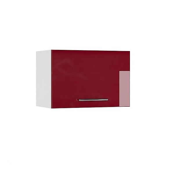 Vicco Badschrank Fame-Line Bordeaux Hochglanz/Weiß 60 x 40 cm Flach günstig online kaufen