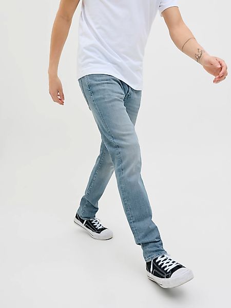 Jack & Jones Herren Jeans JJIGLENN JJICON - Low Waist - Slim Fit - Blau günstig online kaufen