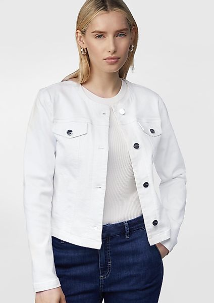comma Funktionsjacke Indoor-Jacke Taillierte Jeansjacke mit günstig online kaufen