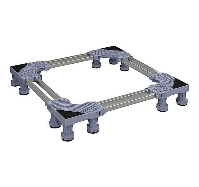 vidaXL Waschmaschinenumbauschrank Waschmaschinensockel Grau 67 x 67 x 12 cm günstig online kaufen