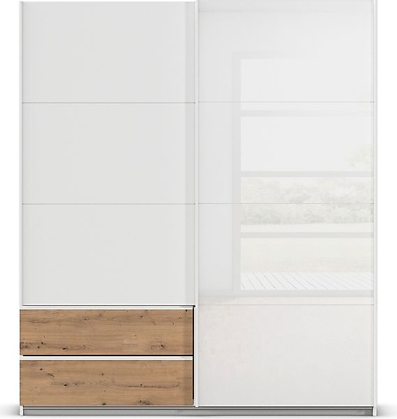 rauch Schwebetürenschrank »Kleiderschrank Schrank Garderobe ELARA Glastür/G günstig online kaufen