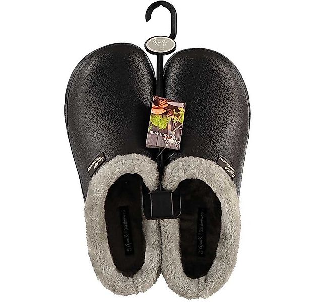 Steinnacher Bärbel Herren Gartenclogs mit Fell schwarz Clog günstig online kaufen
