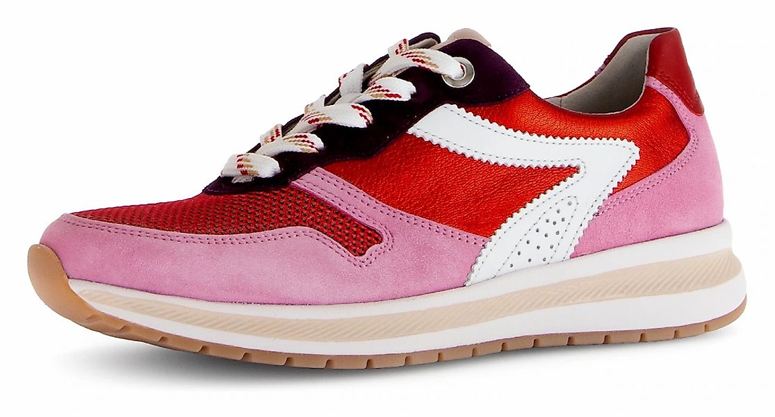 Gabor FLORENZ Keilsneaker, Freizeitschuh, Halbschuh, Schnürer in Schuhweite günstig online kaufen