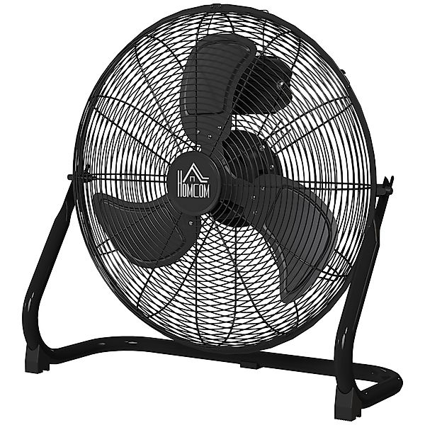 HOMCOM Elektrischer Tischventilator tragbarer Tischventilator mit 3 Geschwi günstig online kaufen