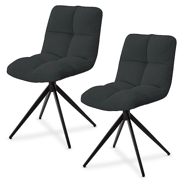 Juskys Esszimmerstuhl Dallas (2 St), 2er günstig online kaufen