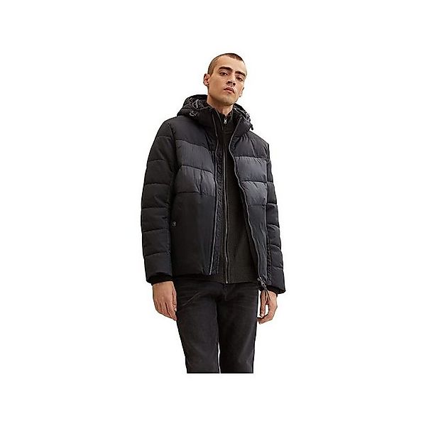 TOM TAILOR Anorak Winterjacke ’für Herren in schwarz’ (1-St) günstig online kaufen