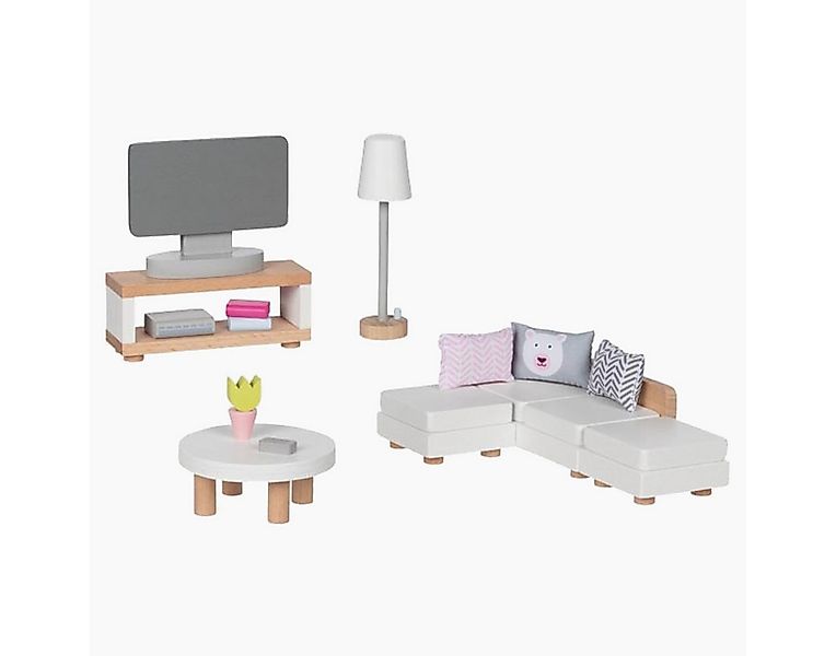 goki Puppenhausmöbel Puppenmöbel Style, Wohnzimmer (packung, 20tlg., set), günstig online kaufen