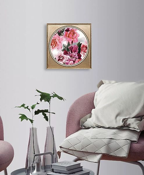 queence Acrylglasbild "Rosen" günstig online kaufen