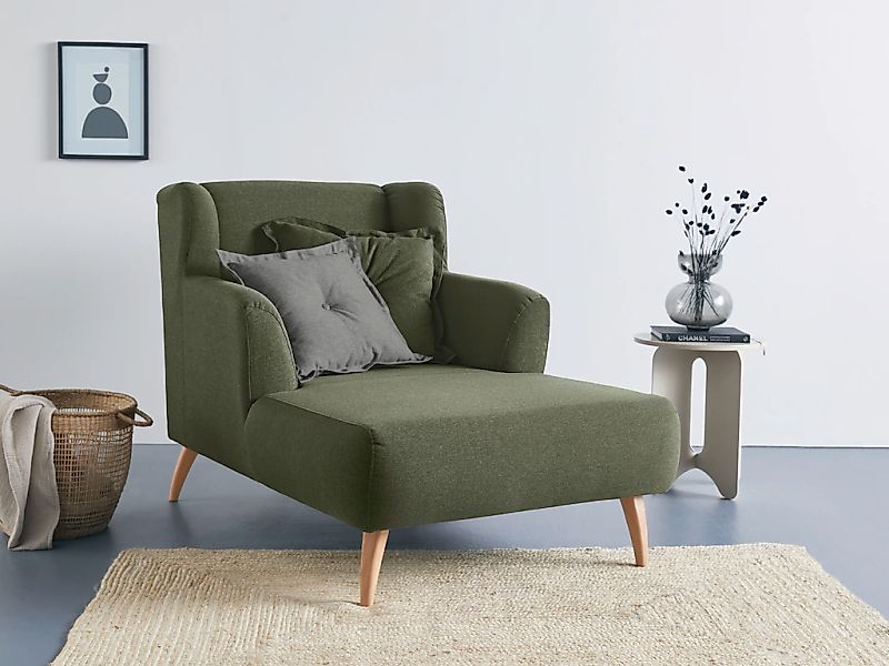 Home affaire Loveseat "Baggio Kuschel Mega Lounge Big Sessel" günstig online kaufen