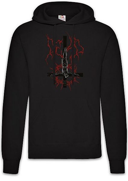 Urban Backwoods Hoodie Inverted Jesus Cross Herren Hoodie Umgedrehtes Kreuz günstig online kaufen