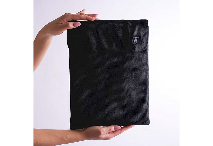 Wilma Laptoptasche Notebook-Tasche Sleeve Schutz-Hülle Schwarz, Jute Sleeve günstig online kaufen