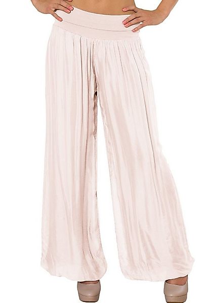 Caspar Palazzohose KHS010 elegante Damen Hose mit Seidenanteil Mit blickdic günstig online kaufen