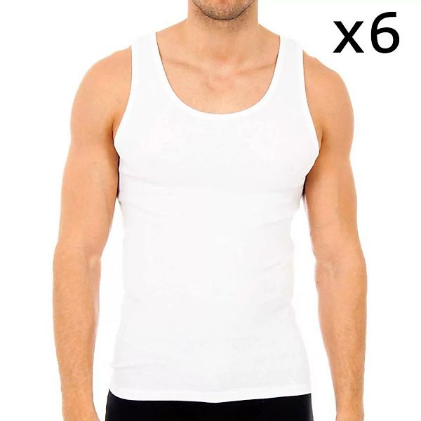 Abanderado 0300 Ärmelloses-funktionsunterhemd 56 White günstig online kaufen