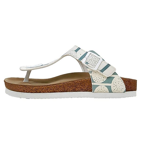 DOGO Lila Zehentrenner Dandelion Damen Sandalen günstig online kaufen