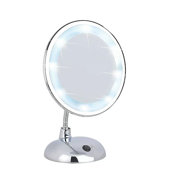 Wenko LED Kosmetik-Standspiegel Style Chrom günstig online kaufen
