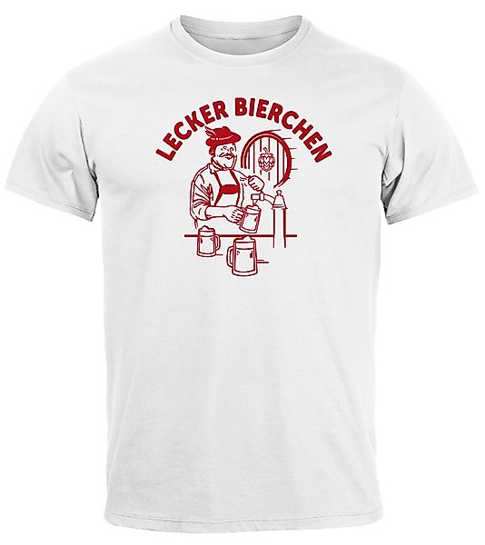 MoonWorks Print-Shirt Herren T-Shirt Lecker Bierchen günstig online kaufen
