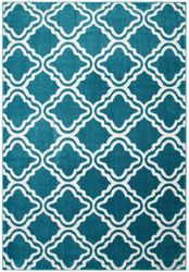 my home Teppich "Debora" rechteckig 13 mm Höhe Kurzflor Teppich, gemustert, günstig online kaufen