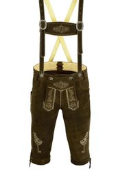 Myooka Trachtenlederhose Herren Trachtenlederhose Inkl. Hosen günstig online kaufen
