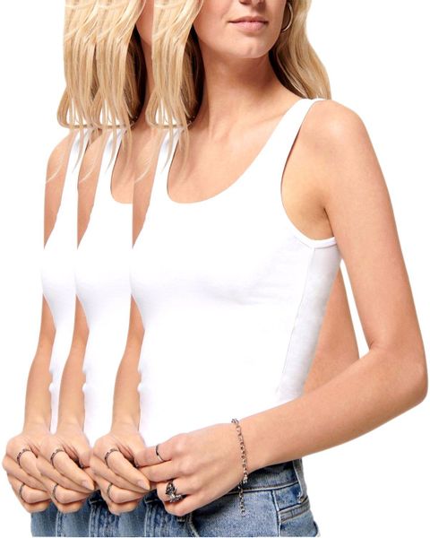 ONLY Tanktop (Set) Basic Top Unifarben günstig online kaufen