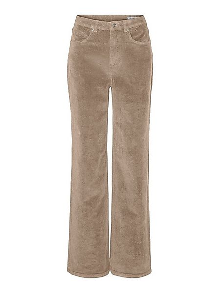 Vero Moda Chinos VMTESSA HR WIDE CORDUROY PANTS GA N Silver Mink günstig online kaufen