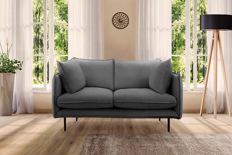 Home affaire 2-Sitzer "Somba" mit dickem Keder und eleganter Optik günstig online kaufen