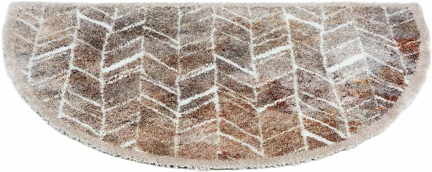 ASTRA Fußmatte »Pure&Soft 018« halbrund 7 mm Höhe Sauberlaufmatte, weiche O günstig online kaufen