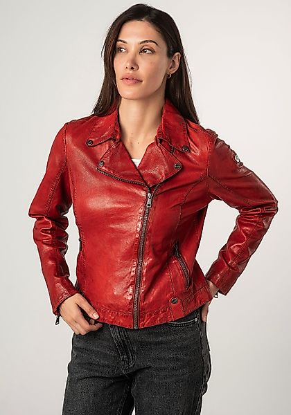 Mauritius Lederjacke "MWFayola" mit Umlegekragen günstig online kaufen