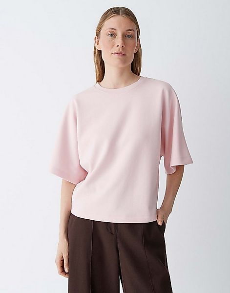 OPUS Sweatshirt Relaxed geschnittenes Sweatshirt aus Baumwoll-Mix Verkürzte günstig online kaufen