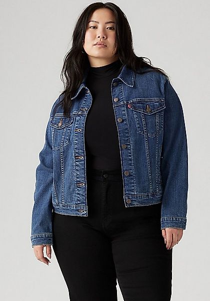 Levi's® Plus Jeansjacke mit Stretch und Brusttaschen günstig online kaufen