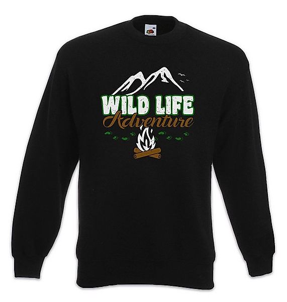 Urban Backwoods Sweatshirt Wild Life Adventure Logo Sweatshirt Outdoor Trek günstig online kaufen