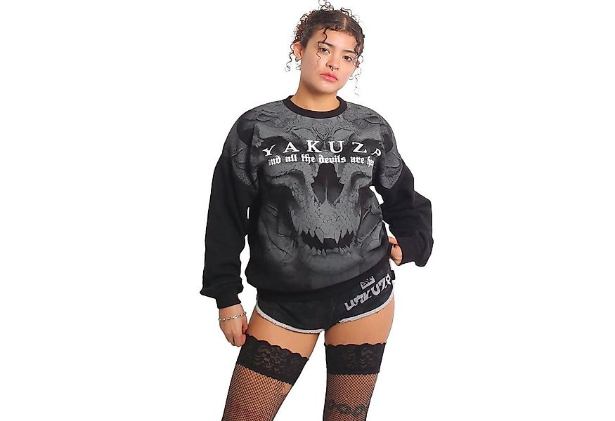 YAKUZA Sweatshirt Devils im Oversized Look günstig online kaufen