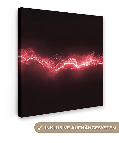 OneMillionCanvasses® Leinwandbild Spiele - Rot - günstig online kaufen