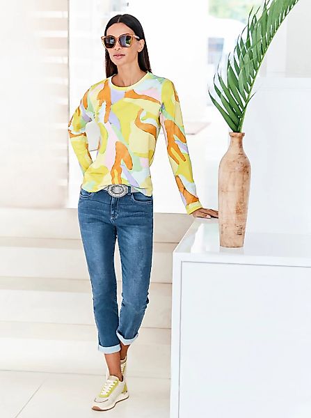 RICK CARDONA by heine Langarmshirt "Druck-Shirt" 1 Stk. günstig online kaufen