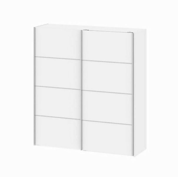 ebuy24 Kleiderschrank Veto Kleiderschrank 2 Türen breite 182 cm, weiss. günstig online kaufen