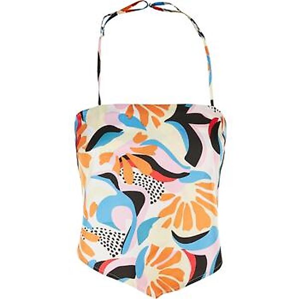 Urban Classics  Tank Top Débardeur court en satin femme  AOP Triangle günstig online kaufen