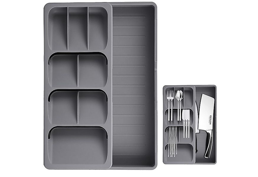 Kityhome Besteckeinsatz Besteckkasten für schubladen 40 cm,Schubladeneinsat günstig online kaufen