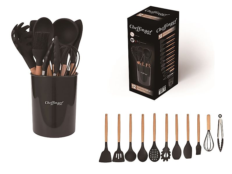 Cheffinger Küchenorganizer-Set Küchenhelfer Küchenutensilien Set mit günstig online kaufen
