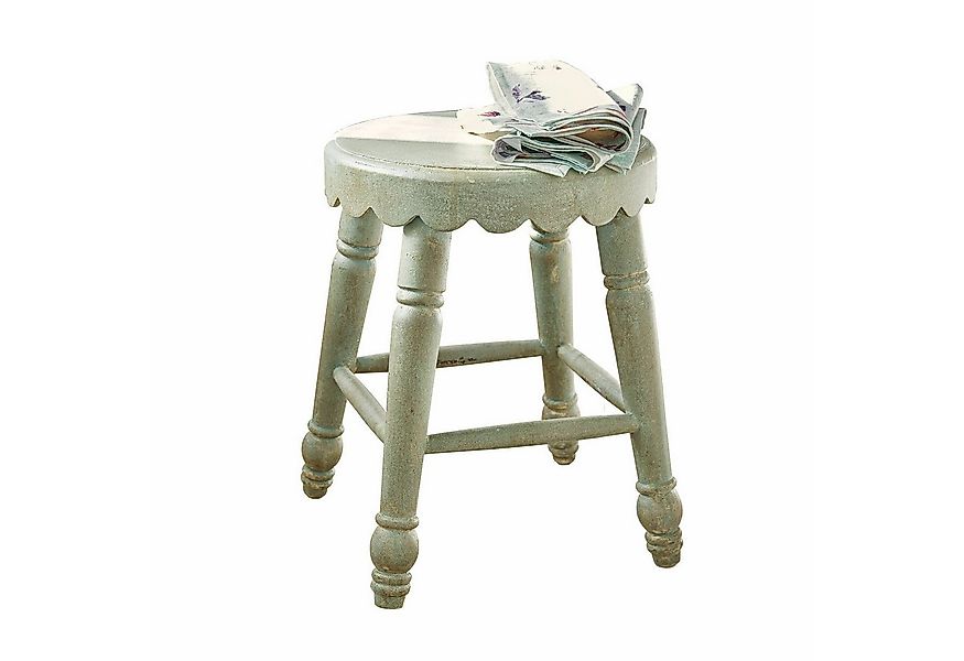 Mirabeau Hocker Hocker Nirvent antikgrün günstig online kaufen