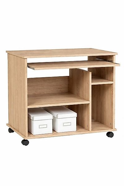 bv-vertrieb Computertisch Computertisch 90x50 cm – PC Tisch auf Rollen – Sc günstig online kaufen