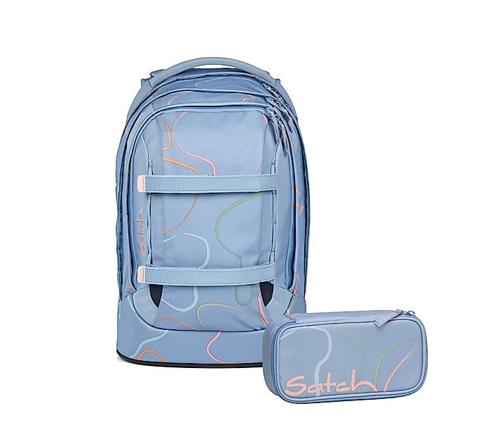 Satch Schulranzen Schulrucksack-Set PACK Vivid Blue günstig online kaufen