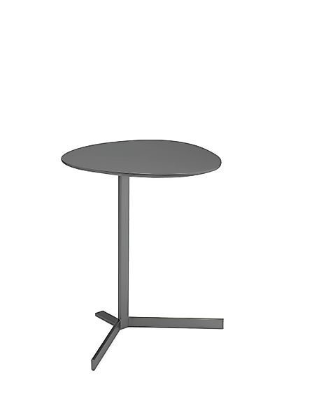 Birdy Kiesel Beistelltisch oval staubgrau H: 53cm günstig online kaufen